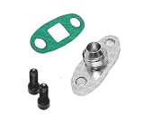 Boost Monkey Turbo Oil Drain Outlet Flange Adapter -AN10 Fitting