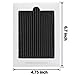 6 Pack Pleated Refrigerator Air Filters Replacement for Frigidaire PAULTRA,SCPUREAIR2PK,Electrolux EAFCBF,242047801/242061001/241754001