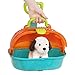 Battat – Rolling Pet Carrier – Plush Dog Toy – Animal Hospital Playset – Pretend Vet Kit For Toddlers – 2+ Years – Pup & Go Vet Carrier