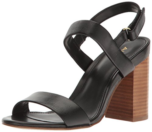 Aldo women s juliett heeled sandal, black leather, 6.5 …
