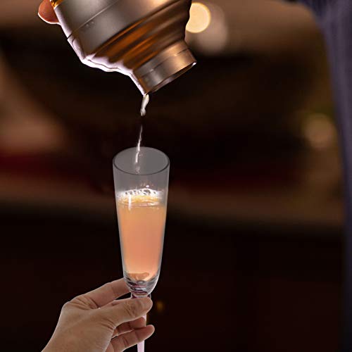 Cabilock 6 Stücke Cocktailgläser Sektgläser Likörgläser Schnapsgläser Eierlikörgläser Martini Gläser Schnapskelch… – Bild 8