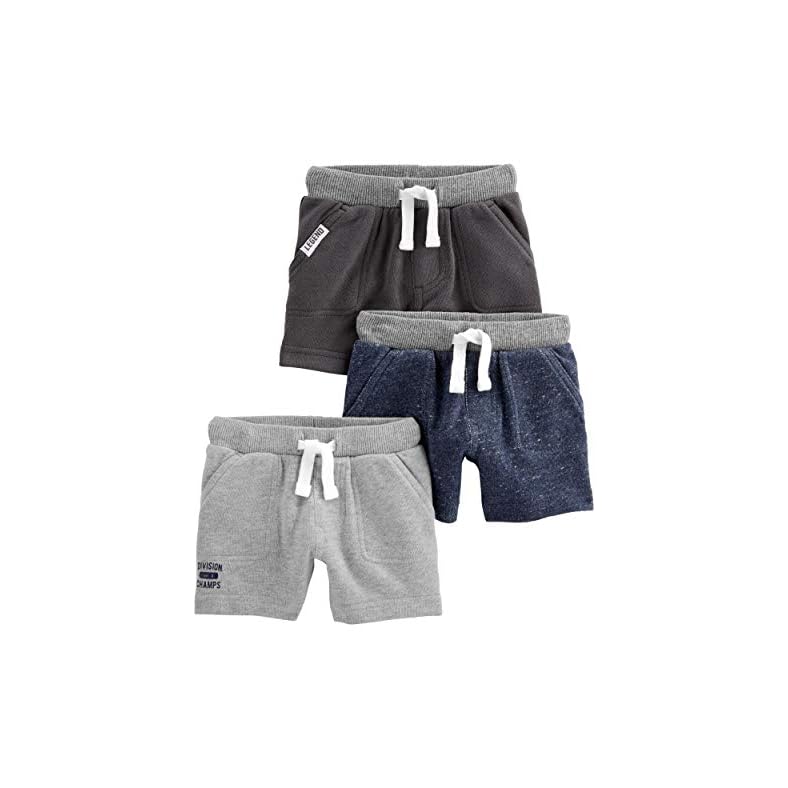 Simple Joys by Carter’s Babies, Toddlers, and Boys’ Knit Shorts, Multipacks