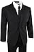 Boys Black Tuxedo Suit with Tie Young Boys Youth Size 10