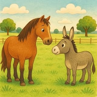 Livro A Lenda do Jegue Inocente e do Cavalo Esperto