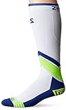 Zensah POP Tech+ Compression Socks for Men and Women - Athletic Graduated Compression for Running, Nurses, Travel, Maternity, Athletes - Shin Splints, Improve Muscle Recovery