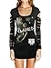 Walking Dead Daryl Claimed Laser Cut Juniors Black T-Shirt
