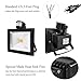 Warmoon LED Motion Sensor Flood Light 50W Outdoor IP65 Waterproof 3200K Warm White Security Wall lighting With Sensitive Detector for Entryways, Stairs, Porch, Yard, Garage