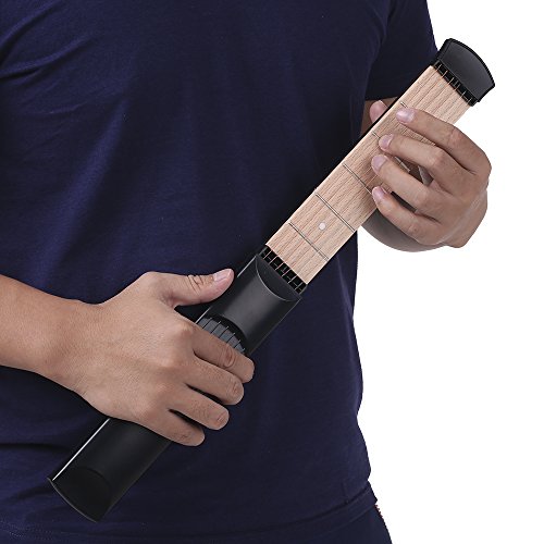 Portable Pocket Guitar Practice Tool Gadget Guitar Chord Trainer 6 Fret