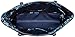 Vera Bradley Women's Cotton Small Trimmed Vera Tote Bag, Java Floral Navy, One Size