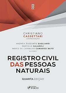 Livro Registro civil das pessoas naturais (Coleção Cartórios)