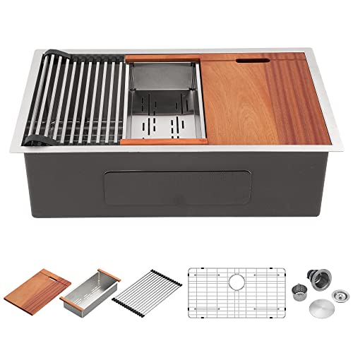 32 Kitchen Sink Undermount Mocoloo 32 Inch Stainless Steel Kitchen