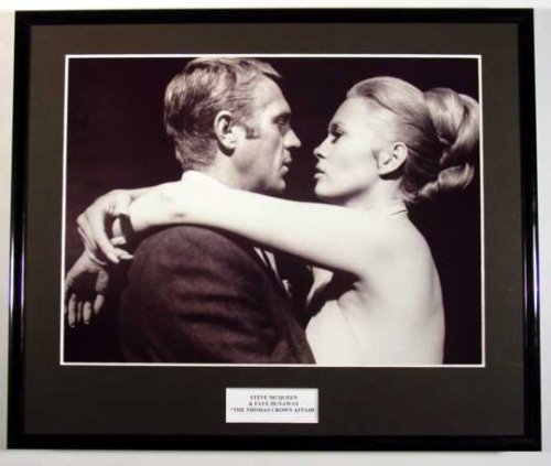 STEVE MCQUEEN"THE THOMAS CROWN AFFAIR"/FRAMED PHOTO