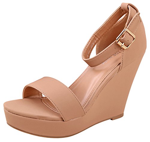 Top moda womens beryl-1 platform wedge fashion sandals …