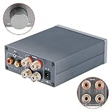 2 Channel Stereo Audio Class D Amplifier Mini Hi-Fi Professional Digital Amp for Home Speakers 50W x 2 - V1.0G