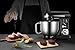 Stand Mixer, Aicok 5-Quart 500-Watt 6-Speed Dough Mixer with Stainless Steel Bowl, Tilt-Head Food Mixer, Kitchen Electric Mixer with Double Dough Hooks, Whisk, Beater, Pouring Shield, Black