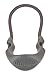 MAXPEDITION Positive Grip Zipper Pulls (Large, Gray) Pack of 6, Zipper Pull Replacement for Tactical Backpack, EDC Pouch, Bug Out Bag & Luggage, Sling Pull Tab, PZLGRY