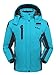 Ubon Women's Winter Waterproof Ski Jacket Windproof Hooded Snow Jacket Outdoor Wear(Blue,US M)