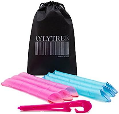 Lylytree Lylyroll No Heat Hair Curler and Hook Package (Original long hair)