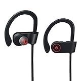 LetMet V4.1 Bluetooth Headphones Wireless - Sport Earphones - HD Stereo - Sweatproof Earbuds With Mic - Noise Cancelling Headsets For Running Workout and Gym
