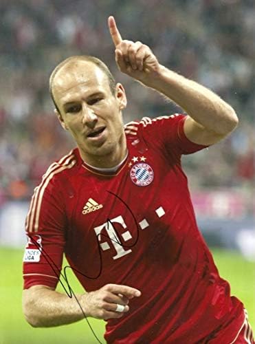 Arjen Robben SOCCER BAYERN MUNICH autograph, In-Person signed photo