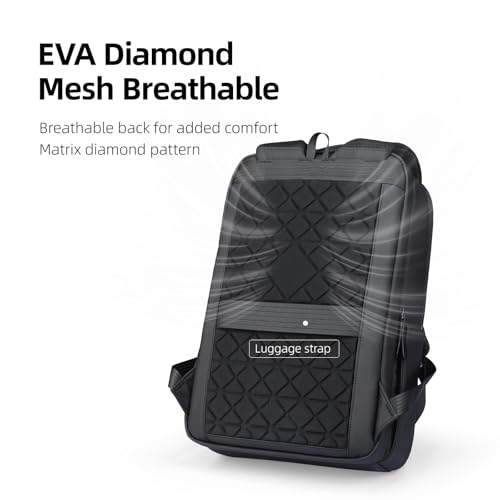 MARK RYDEN Waterproof Laptop Backpack Business Backpack for Men 15.6 Inch Travel Backpack with USB-C Charging Port