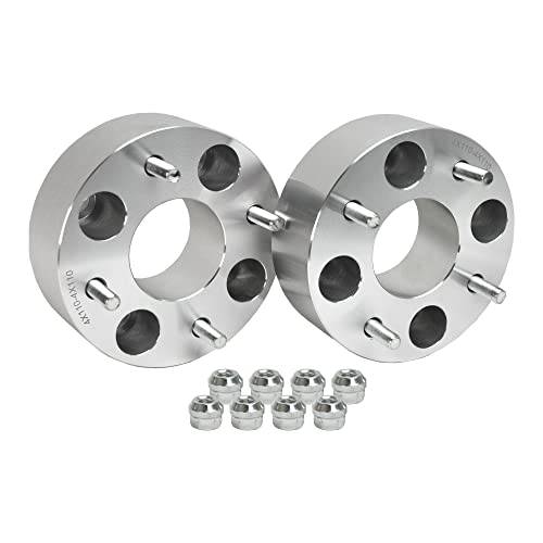 Rugged Front/Rear Wheel Spacer for Honda/Yamaha/Suzuki/Kawasaki/Bombardier/CFMOTO/ATC/TRX/Big Bear/Kodiak/Bear Tracker/Eiger/Rhino/Grizzly/QuadRunner/QuadSport, Aluminum Alloy, See Fitments Below at Amazon