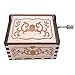 Dragon Ball Music Box Hand Crank Musical Box Carved Wood Musical Gifts,Play Dragon Ball Z-Tapion Theme (Wood)