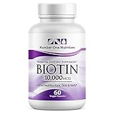 Number One Nutrition Biotin 10000mcg, 60 count