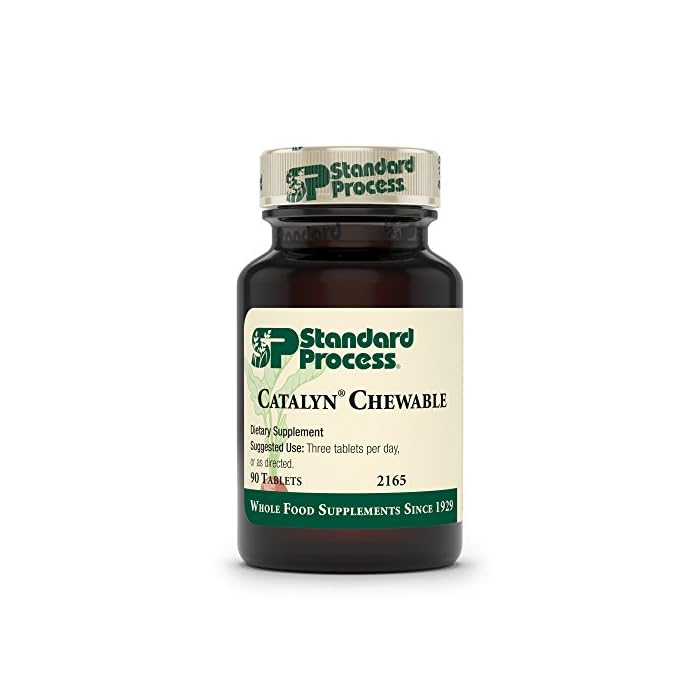 Standard Process Catalyn Chewable - Foundational Support for General Wellbeing with Vitamin D, Vitamin C, Vitamin A…