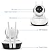 ABAI HD 720P Wireless WiFi Pet Baby Monitor IP Security Surveillance Camera With Two-way Audio, Infrared Night Vision, Pan Tilt Zoom, Video Record, Remote Motion Detect
