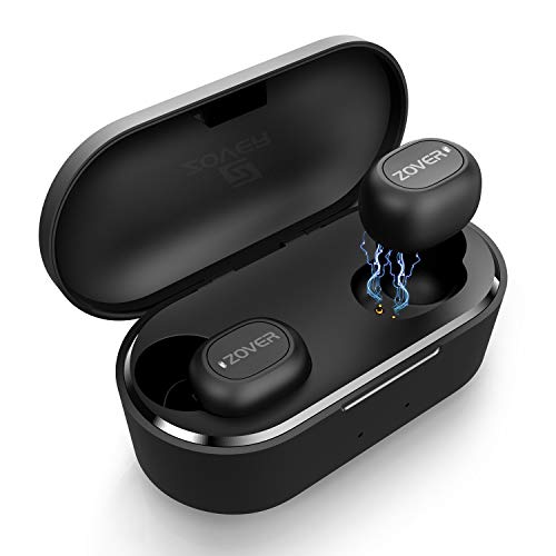 Bluetooth Headphones Earbuds, Bluetooth 5.0 with 32H Play Time Noise Cancelling Lightweight Wireless Headphones, IPX7 Water Resistant Sport Headset with Mic, Works with iOS and Android