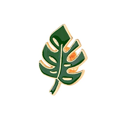 Novelty Cartoon Brooch Pin Cactus Enamel Pin Badge for Clothes Bags Backpacks Palm Leaf Cactus Coconut Tree Breast Pin