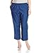 Alfred Dunner Women's Plus-Size Denim Proportioned Short Pant