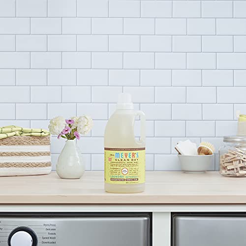 Mrs. Meyer's Baby Laundry Detergent Liquid, Infused with Essential Oils