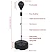 shaofu Freestanding Boxing Punching Bag Reflex Speed Punching Bags Adjustable Height for Adults Kids