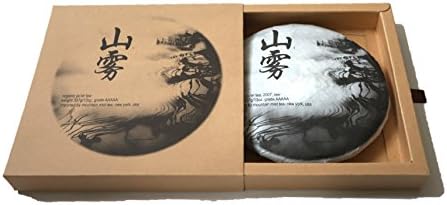 2007 Organic Raw Pu Erh Tea from Yunnan, fairly traded, natural flavor, AAAAA grade, traditional cake 357g