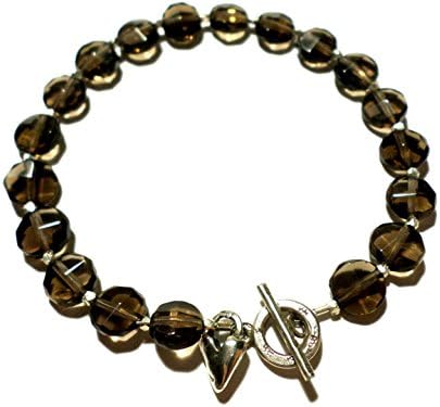 Smoky Quartz Bracelet and Sterling Silver