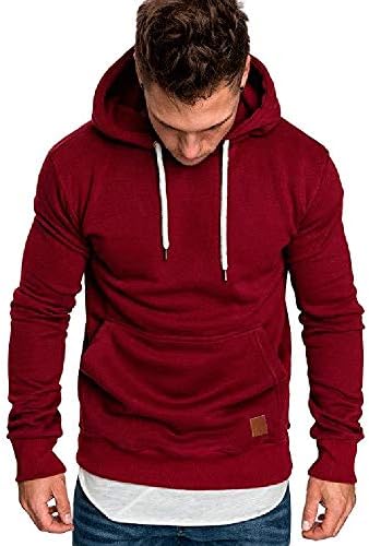 Mens Shirts Clearance Charberry Long Sleeve Autumn Winter Casual Sweatshirt Hoodies Top Blouse Tracksuits