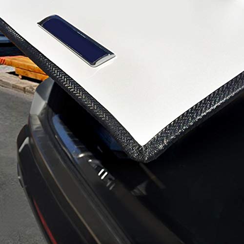 Ansite Car Door Edge Guards 16 Feet (5M) - U Shape Rubber Seal Strip Protected Lining Trim Molding for Most Car Black