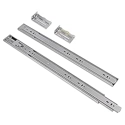 DECORITEN 6 Pair Drawer Slides Full Extension, Soft
