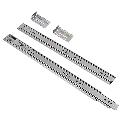 DECORITEN 6 Pair Drawer Slides Full Extension, Soft