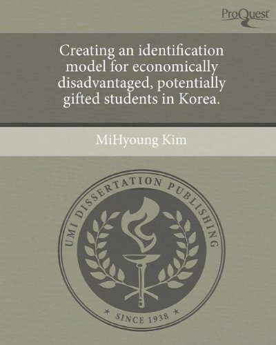 Buy Creating An Identification Model For Economically Disadvantaged Potentially Gifted Students In Korea Book Online At Low Prices In India Creating An Identification Model For Economically Disadvantaged Potentially Gifted Students In