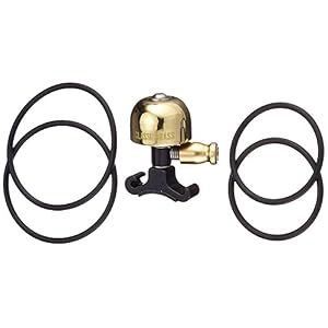 Lezyne Classic Brass Bell Bicycle Bell – Black, S