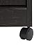Ameriwood Home Reggie Microwave Cart with Shelf, Espresso