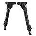 MidTen Keymod Bipod,Duty Black,Height 6-8 Inches for Hunting and Shooting