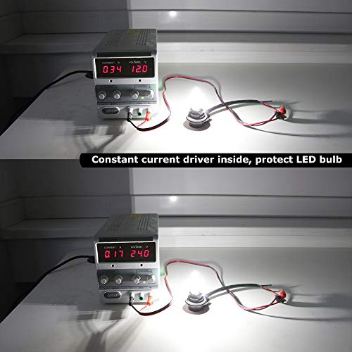 2PCS Aaron Pure White 3157 3156 3057 High Power 5730 33SMD LED Bulbs for Brake Tail Backup Reverse Lights