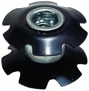 WELDTITE headset Star Nut, 1-1/8 Inch - Reliable and Sturdy, Silver