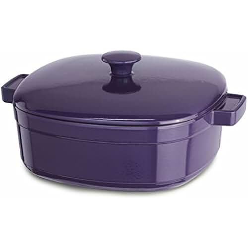 cast iron dutch oven purple
