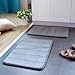 VANRA Small Bath Mat Bath Rugs Anti-Slip Memory Foam Non-Slip Bathroom Mat Soft Bathmat Carpet 15.7