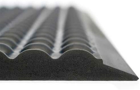Ergomat Complete Bubble Anti-Fatigue/Anti-Static Mat, 2' X 10', Anthracite